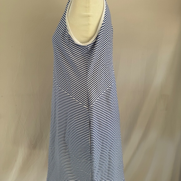 Tommy Bahama Striped Sleeveless Dress Blue White Size S/P vacation - Picture 5 of 10